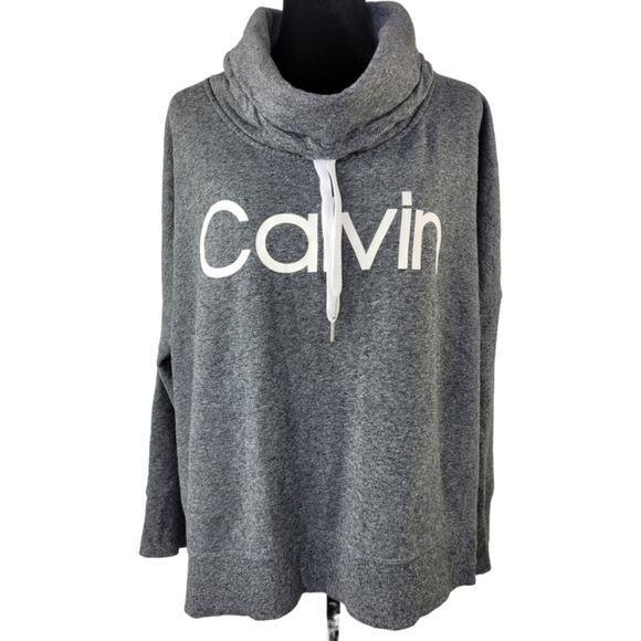 Calvin Klein Tops - Calvin Klein Woman’s gray sweatshirt size XXL